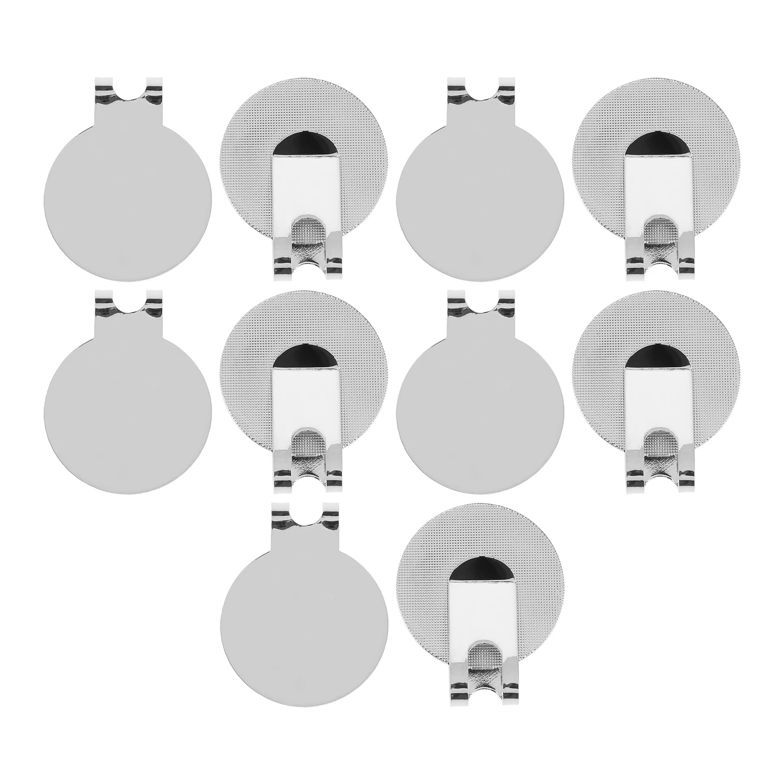 

10 шт., серебристый/золотой, 25 мм, зажим для шляпы для гольфа, металлические зажимы для кепки для гольфа, прочные аксессуары для спорта и развлечений на открытом воздухе