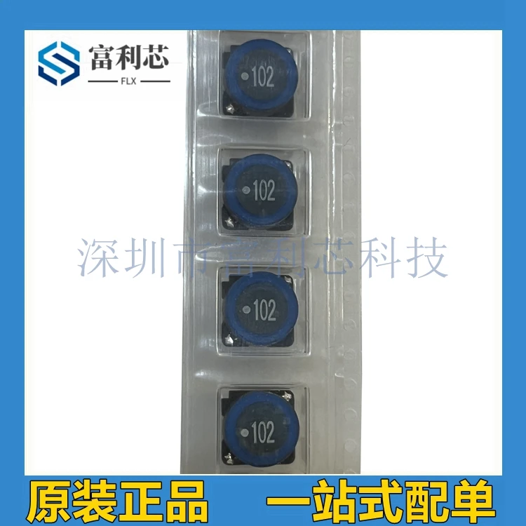 10PCS SLF10145T-102MR29-PF SMD marking:102 1mH 20% 320mA Power inductance