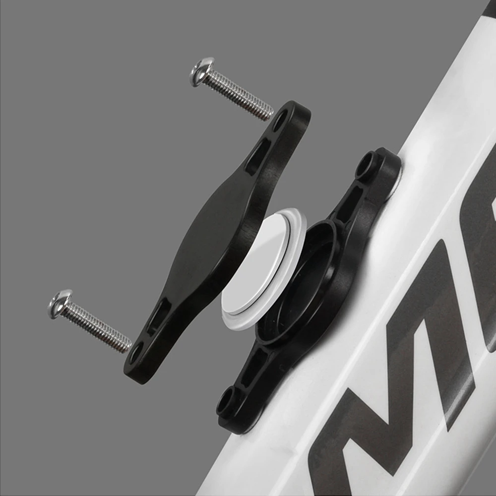لـ Airtag Bike Mount مقاوم للماء ومخفي مضاد للسرقة، حامل محدد موقع التثبيت، حافظة واقية للدراجة ذات علامة الهواء