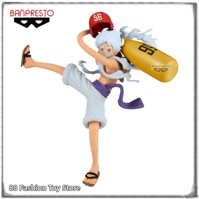 

Оригинальная фигурка BANDAI BANPRESTO ONE PIECE BATTLE RECORD COLLECTION Monkey D. Luffy, аниме-фигурка, игрушка, подарок, украшение