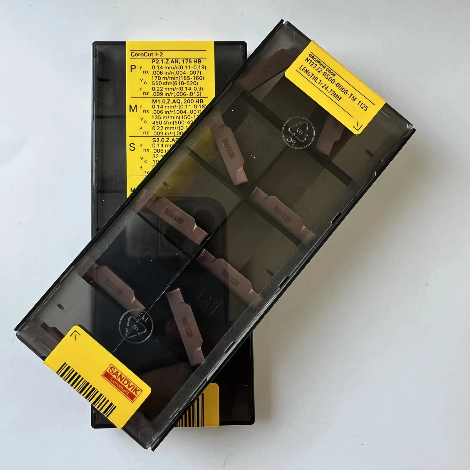 

N123J2-0500-0008-TM 1125 /Original carbide blade 10 Pcs