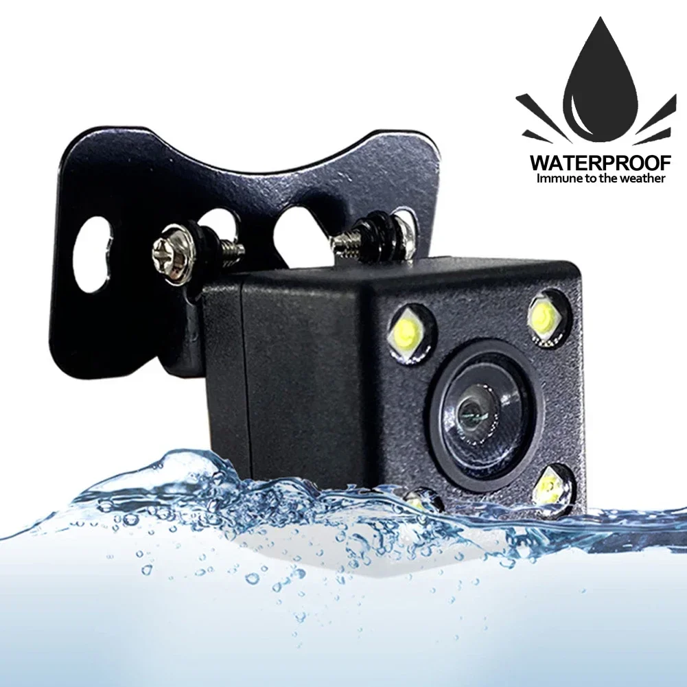 Car Rear View Camera 4/8/12 LED Night Vision Reversing Auto Parking Monitor CCD Waterproof 170 Degree HD Video Backup Camera