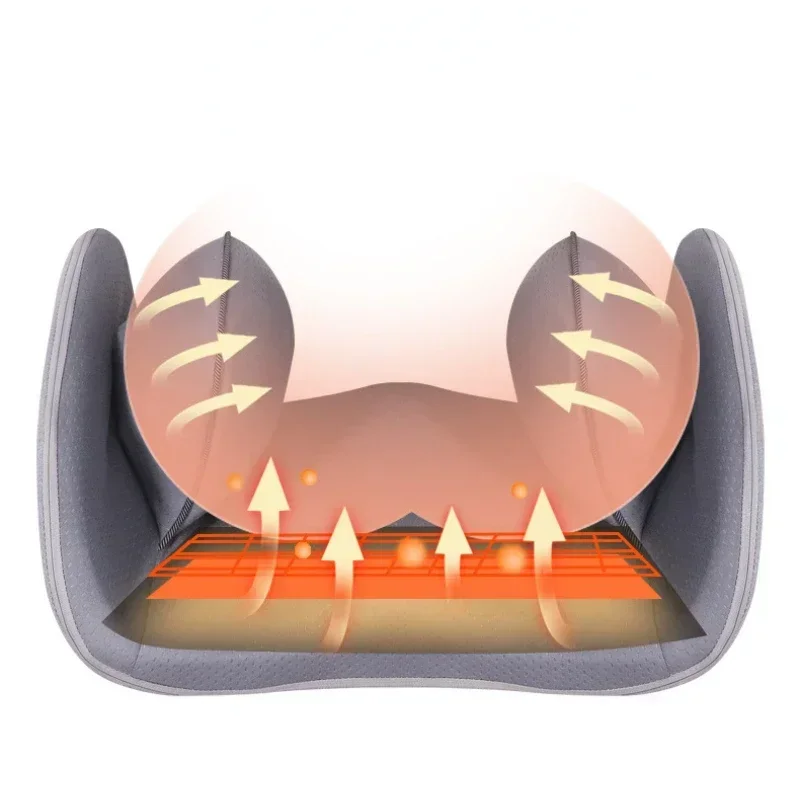 

Electric Massage Cushions Body Shaping Butt Massager Deep Airbag Kneading Hip Lifting Repairing Hot Compress Pelvic Massagers
