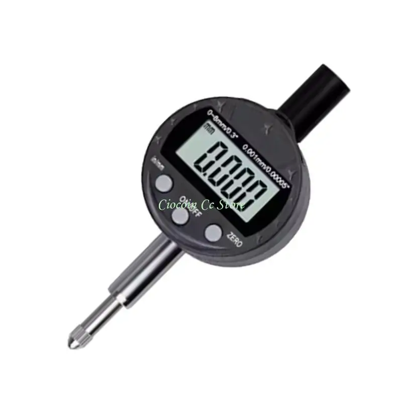 X90F Digital 0-8mm/0-0.3'' Inch/Metric Conversion Test Indicators Electronic Gauges Test