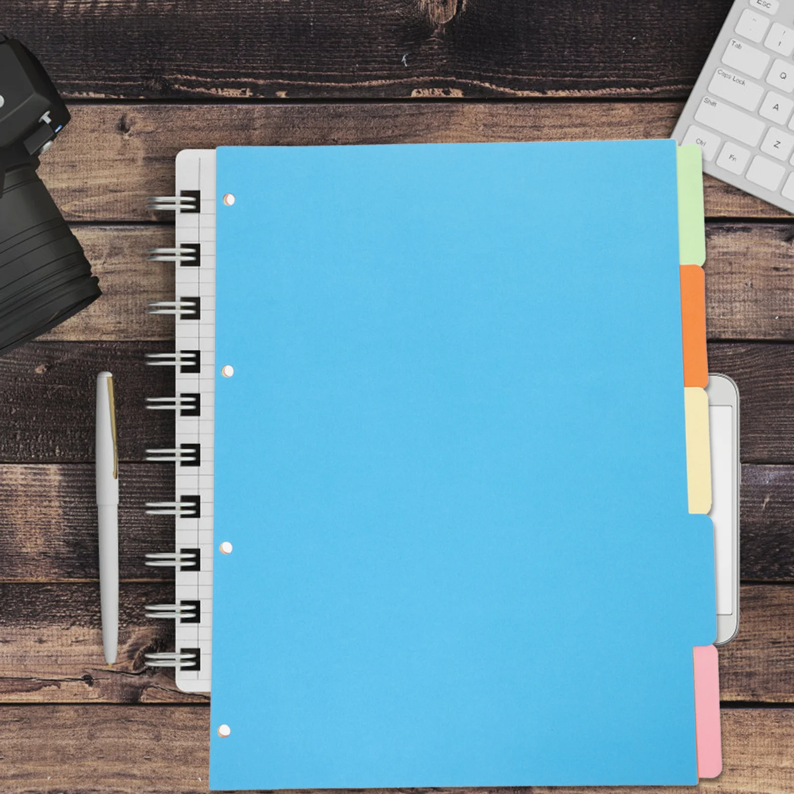 

10Pcs Index Page Divider for Binder A4 Tab Dividers Great for Flagging Categorizing Documents in Notebooks Reports and Research