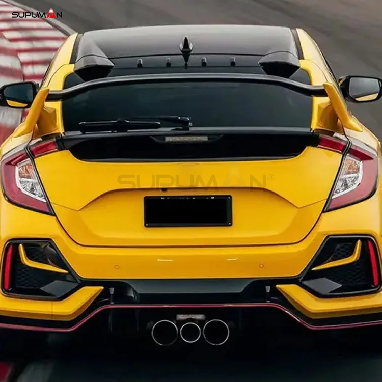 SPM Marke Stoßstange Diffusor Spoiler Seitenschweller 2016 2017 2018 2019 2020 2021 für Typ R 1-1 Stil Body Kit Zubehör