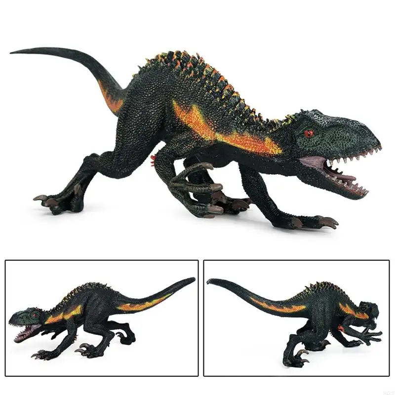 62CF Dinossauro Jurassiced Indominus Tyrannosaurus 렉스 피규어 공룡 모델 키즈 교육 선물 컬렉션 완구