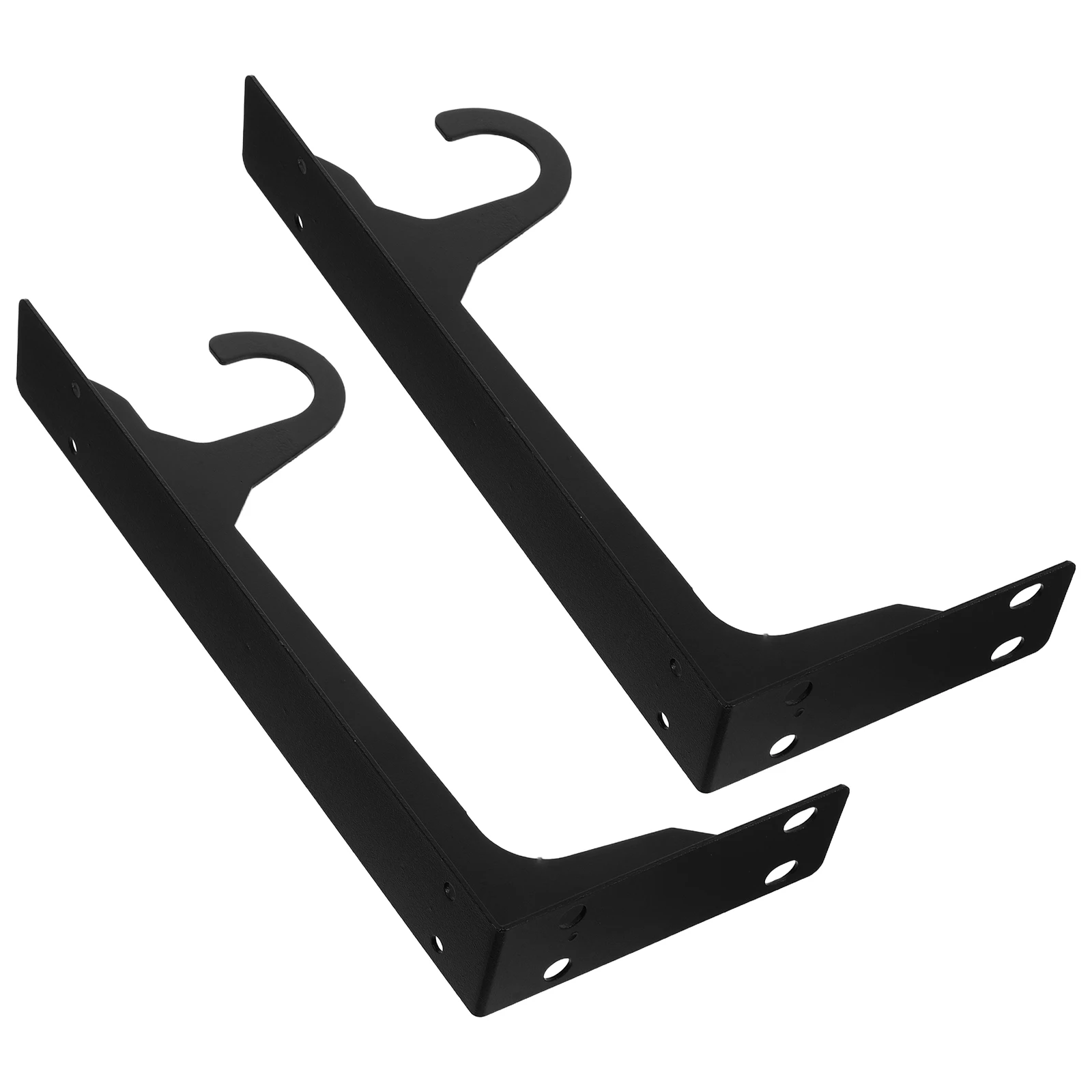 

2Sets Heavy Duty Floating Shelf Brackets Invisible Concealed Support Hooks for Kitchen Bathroom Office Dual Function Wall Mount