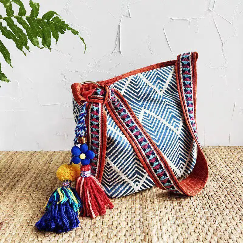 

Beach Vacation Shoulder Bag Designer Bags Women's Shoulder Bag Trending Fashion Summer Beach Bag Tote Canvas Bag Wholesale Bags