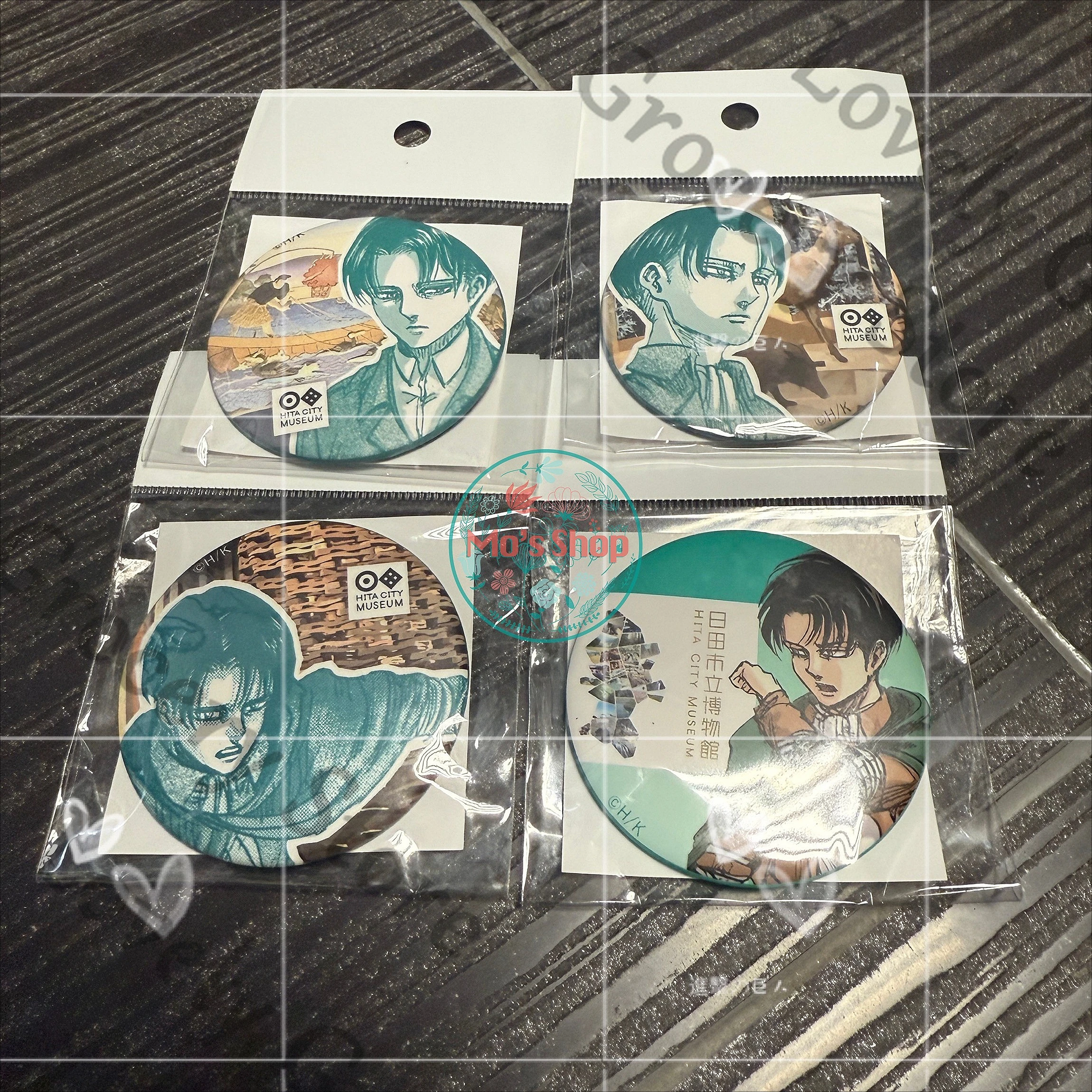 

Anime Ataque A Los Titanes Shingeki No Kyojin Levi Ackerman Attack on Titan Cosplay Cartoon Emblem Widget Badge Brooch Xmas Gift