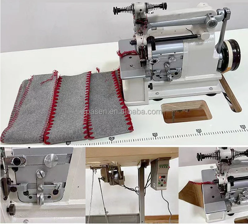 Shell-shaped Stitch Scalloped Embroidery Overlock Industrial Sewing Machine