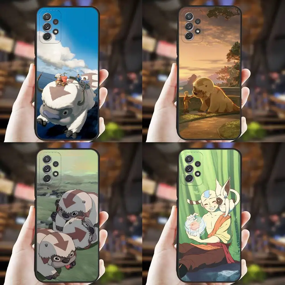 

A-Avatar The Last A-Airbender Phone Case For Samsung S25,S24,S21,S22,S23,S30,Ultra,S20,Plus,Fe,Lite,Note,10,9,5G Black Cover