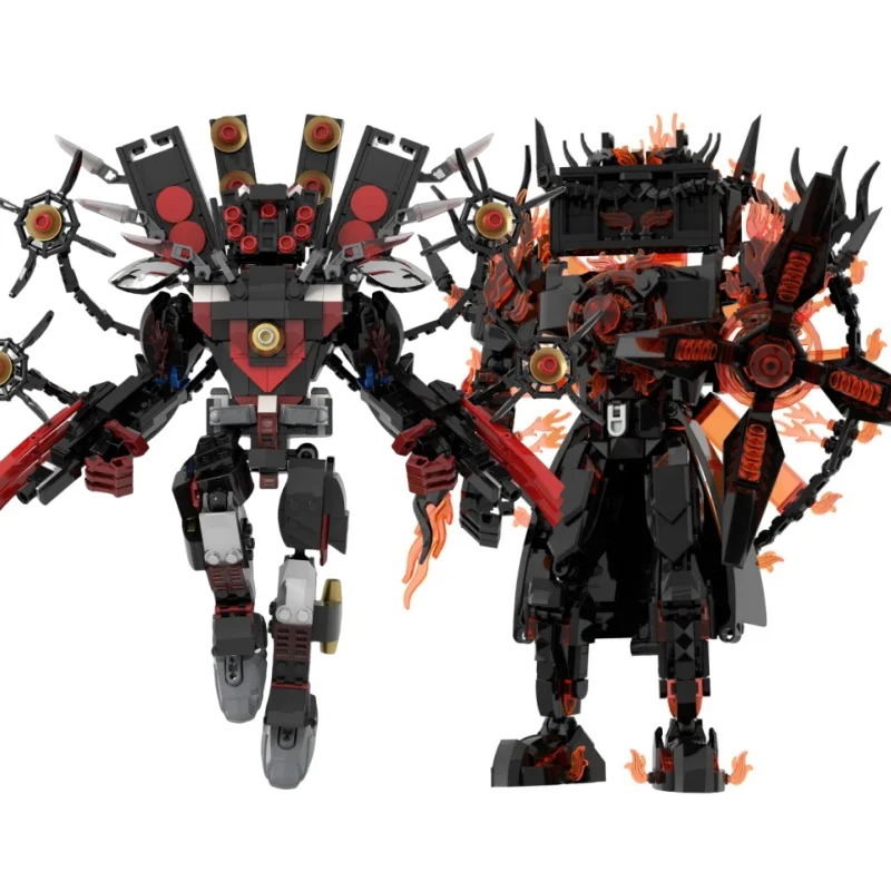 2026 Nieuwe Skibidi Toilet Titan Hell Gitaar Sirene Speaker Doomsday Kampioen Gouden Koning Pop Model Speelgoed Kinderen Verjaardag Nieuwjaar Cadeau