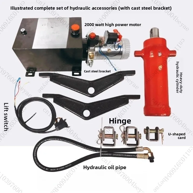 

Light Truck Diesel Three-wheel Motorcycle Three-wheel Modification Double-top Hydraulic Dump Bucket Hydraulic Pump