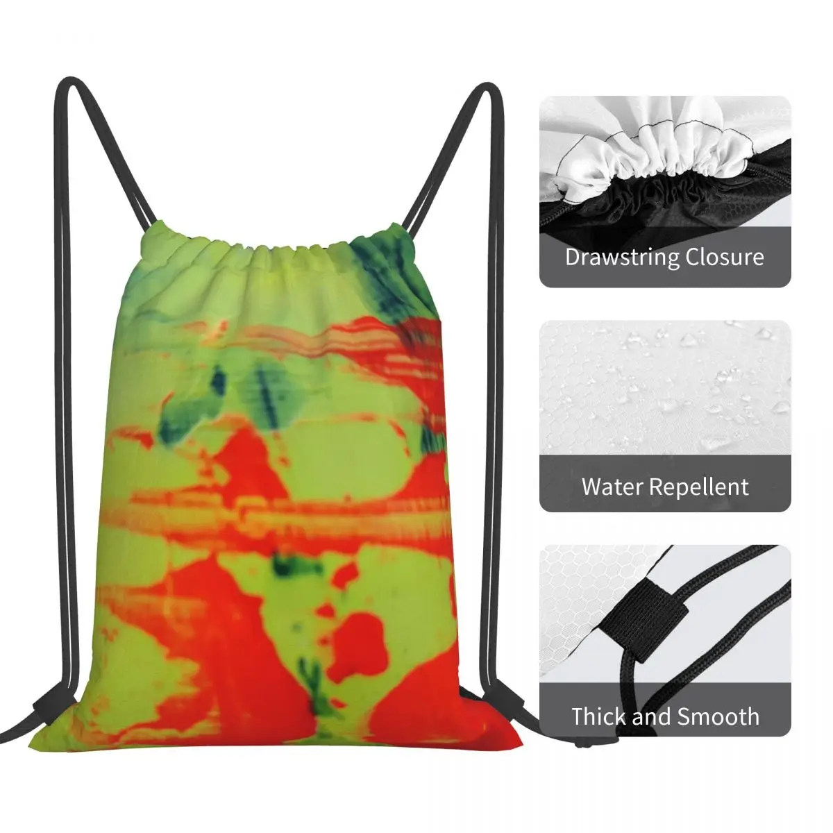 Explosive Fusion Backpacks Multi-function Portable Drawstring Bundle Pocket Storage Bag Book Bags For Man Woman Students