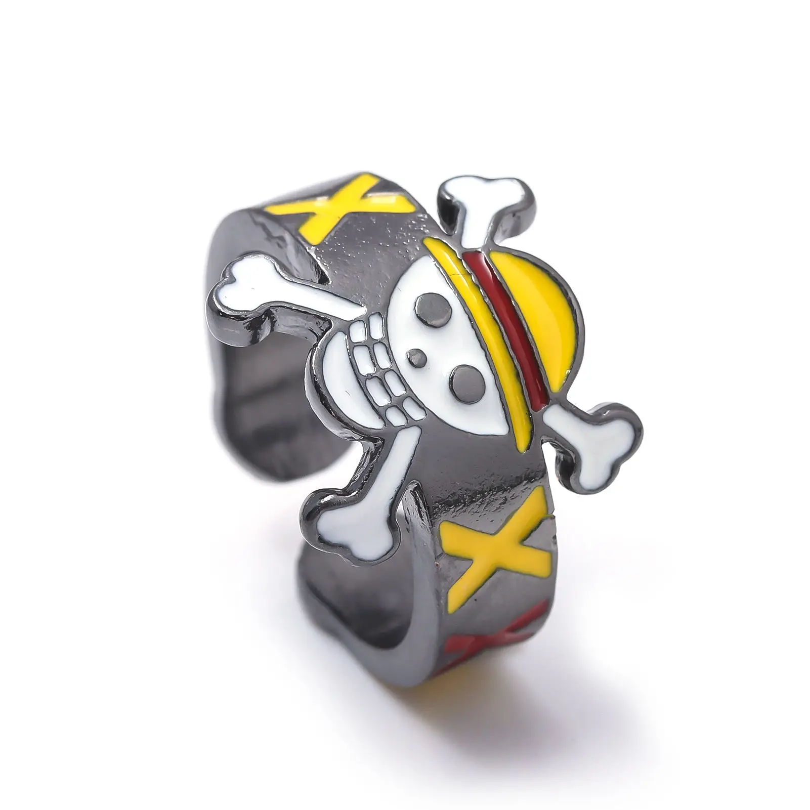 One Piece Luffy Roronoa Zoro Sanji BROOK Anime Character Ring