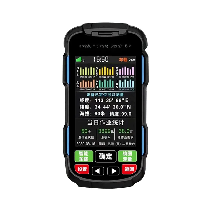 Му-метр Высокоточный портативный GPS Beidou, устанавливаемый на транспортном средстве, измеритель поля мультиметра