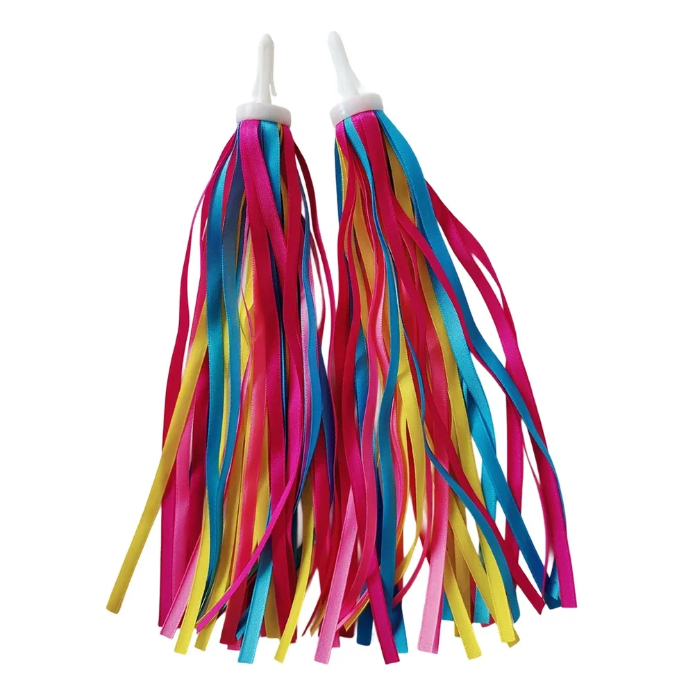 

Colorful Tassels Bike Handlebar Streamers Bike Decoration 25cm Long Colorful Bike Handlebar Tassels Bike Accessory