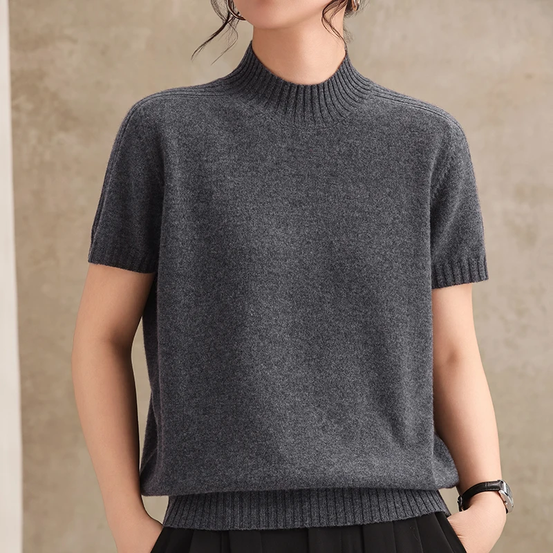 Cashmere Sweater Formal - Suéter de punto de mezcla de