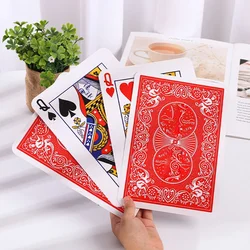 Super Cards Prophecy( Large Size:14*19.5cm ) Magic Tricks 4q Cards Transformer Close Up Street Stage Card Props Mentalism