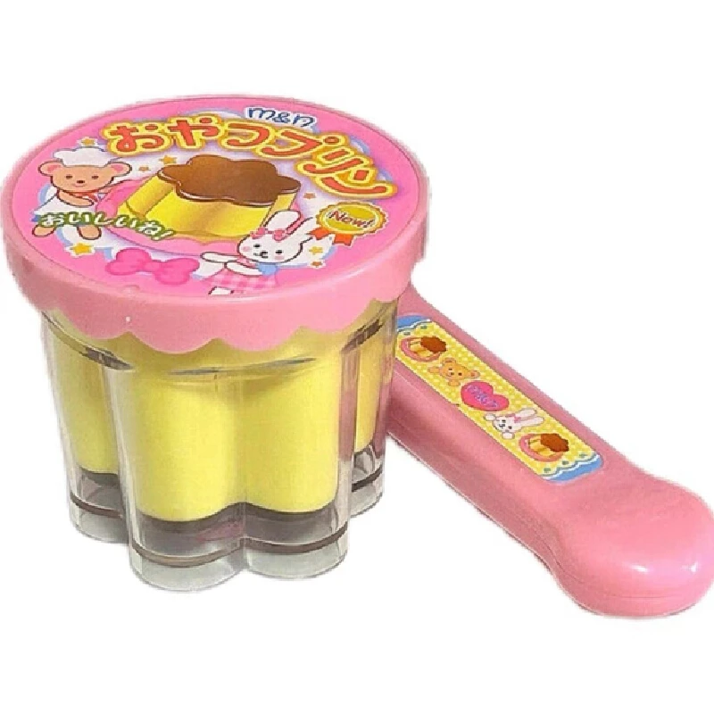 مجموعة بودنغ لعبة تغذية الطعام التعليم المبكر محاكاة دور اللعب التفاعلية الفراولة بودنغ لطيف الكرتون المطبخ اللعب الهدايا