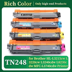 European TN248 TN248XL Toner Cartridge Compatible for Brother HL-L3215cw L3220cw L3240cdw L8230cdw L8240cdw MFC-L3740cdw Printer