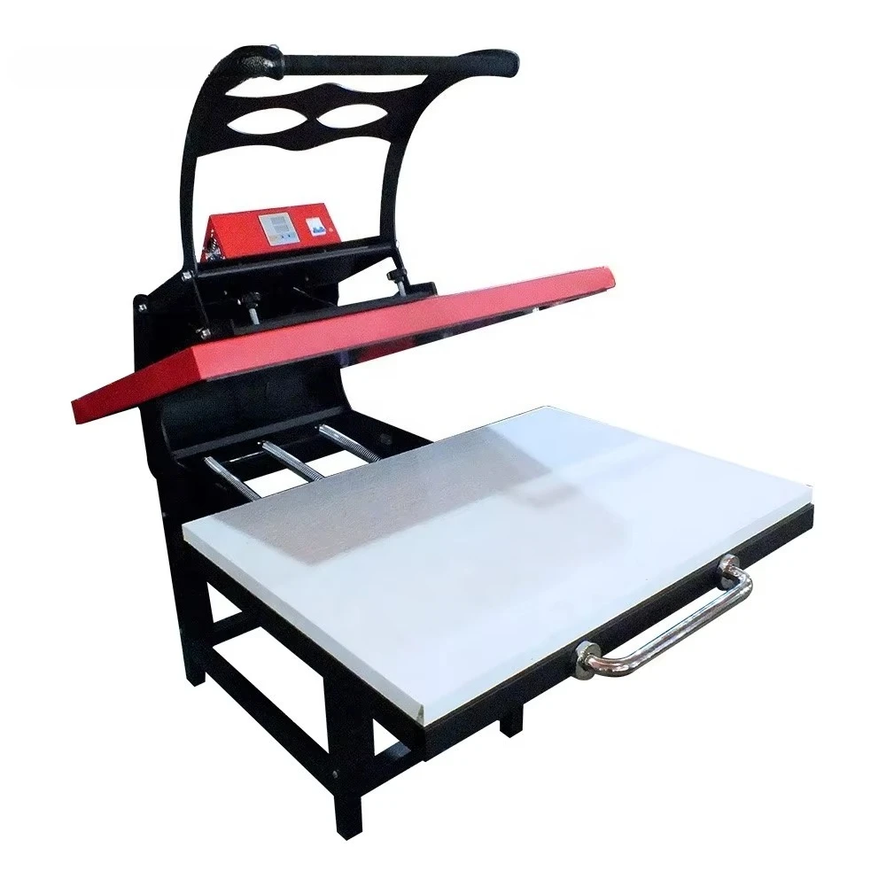 80*100cm Large Format Clamshell Heat Press Machine High Pressure Sublimation Transfer Machine 2