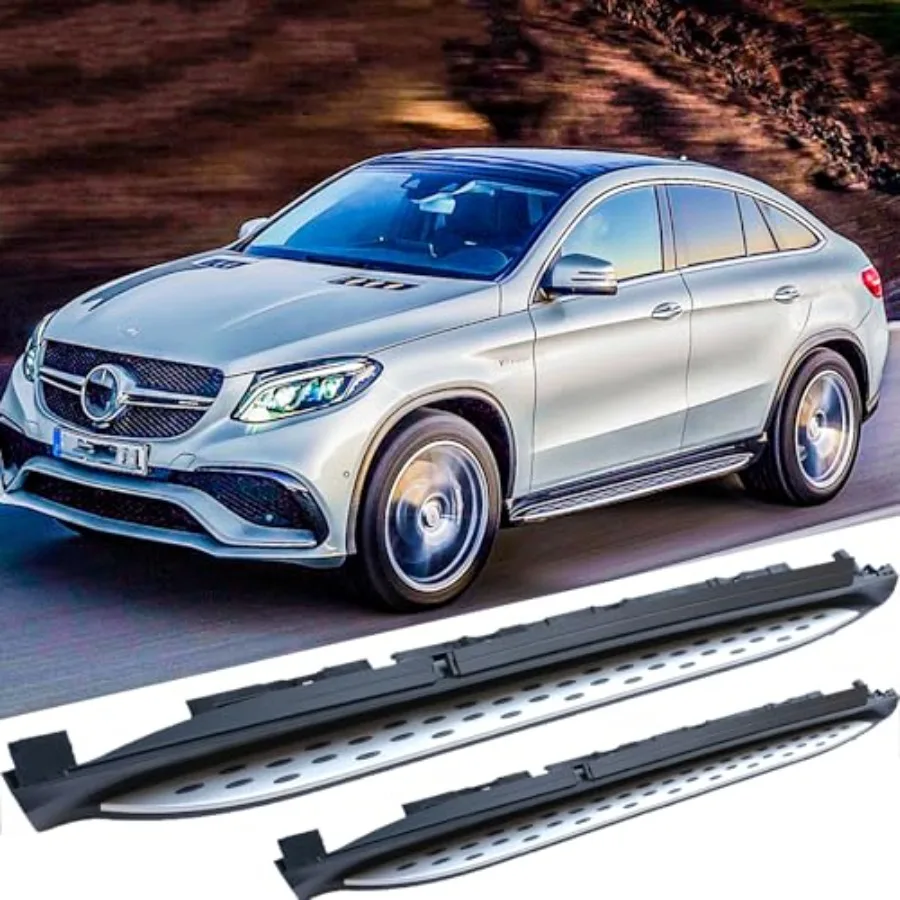 

Aluminum Side Step Running Boards Nerf Bars for 20152020 Mercedes Benz GLE Coupe C292 Durable Pair with RustResistant Finish Ea