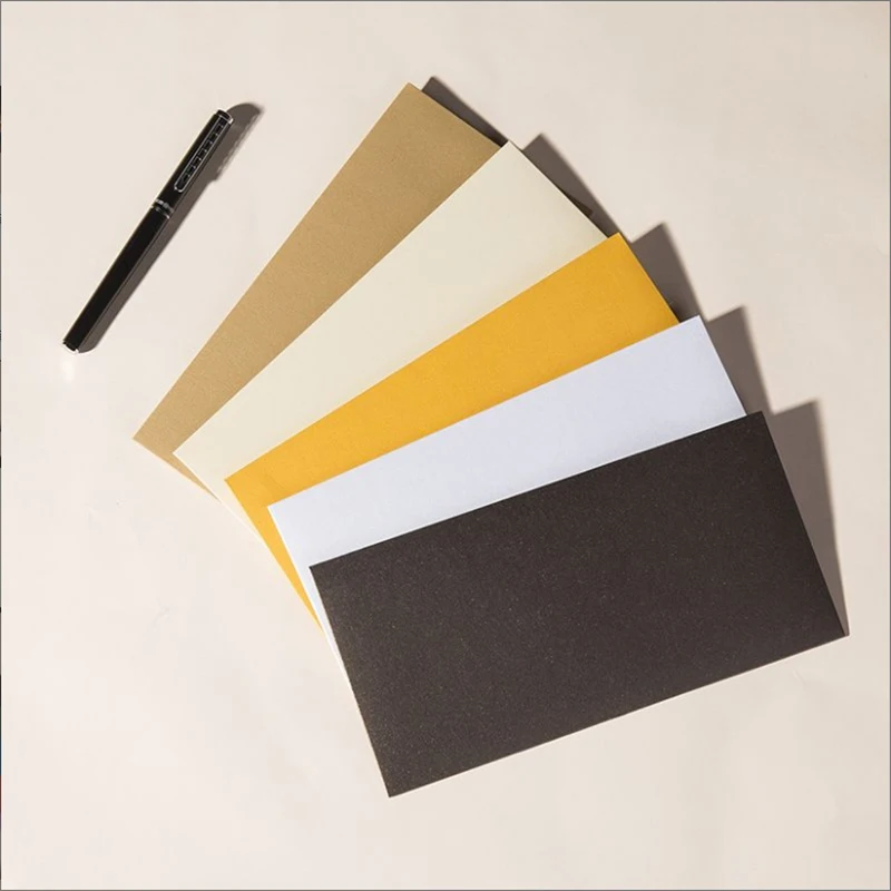 10pcs + 1sticker Candy color mini envelopes Blank Envelopes DIY Multifunction Craft Paper Envelope For Letter Paper Postcards