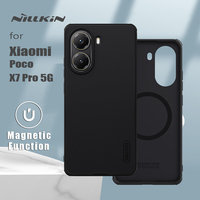 Nillkin For Xiaomi Poco X7 Pro 5G Magnetic Case Super Frosted Shield Pro TPU+PC Back Cover Protection