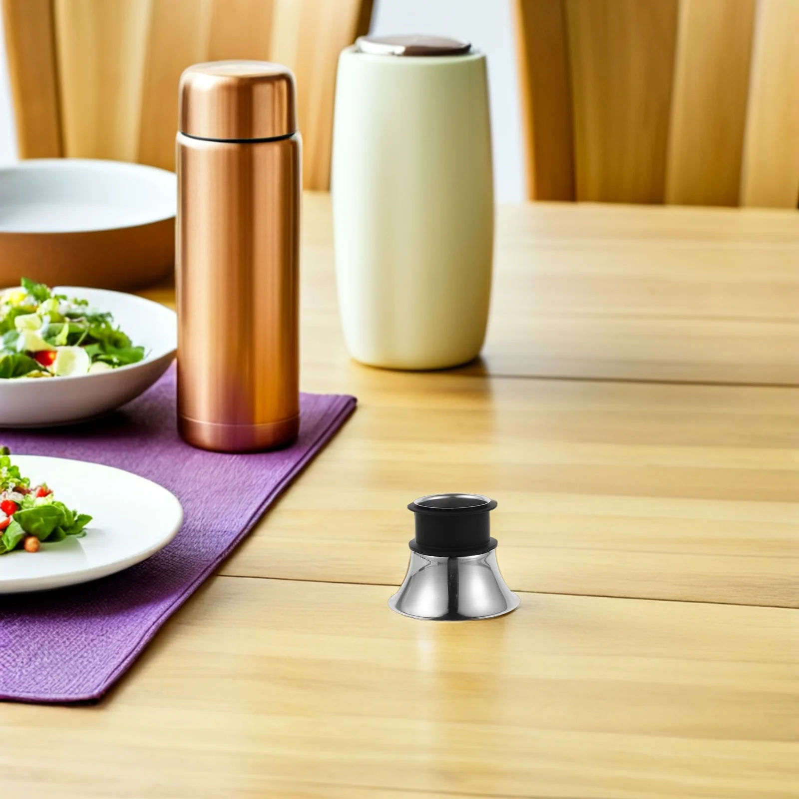 

3Pcs Stainless Steel Lid for Water Pitcher Wide Mouth Carafe Lids Leak Proof Beverage Serveware Carafe Lids Only