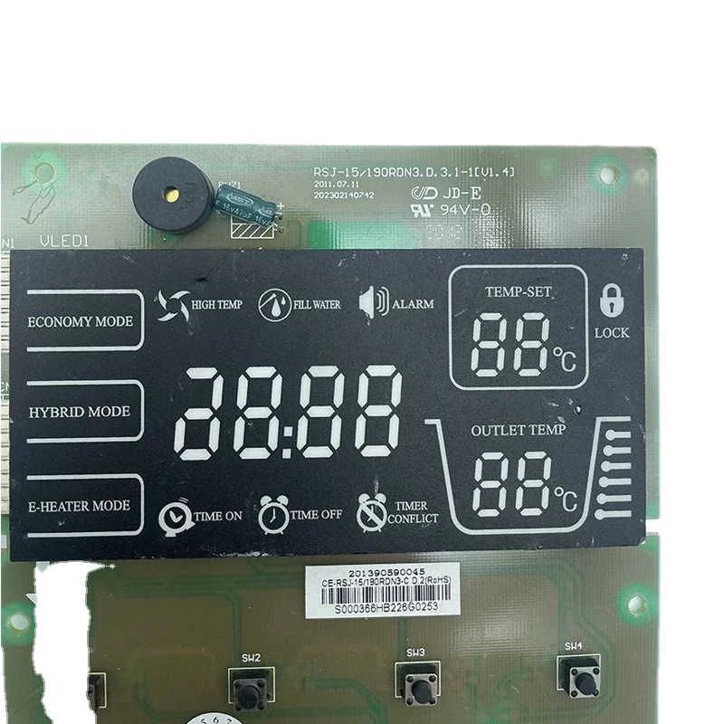 Brand new air conditioning air energy display board CE-RSJ-15/190RDN3.D.3 CE-RSJ-15/190RDN3.D.3 control board