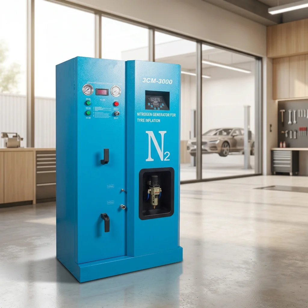 Tricar China ing 99% Pure Automatic High-Pressure Nitrogen Generator Professional Use Car Truck Tire Inflator Equipment