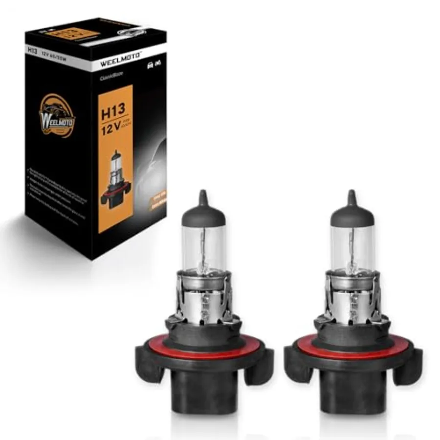 

В наличии: Автомобильные галогенные лампы H13 9008 60/55W, прозрачное кварцевое стекло, суперяркие фары для авто