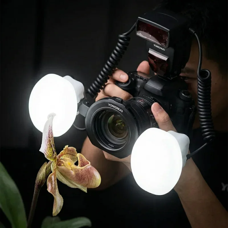 Tragbarer Silikon-Blitzdiffusor Softbox Weichlicht-Diffusor-Abdeckung für Godox MF12 TT600 TT685 Yongnuo YN560 YN565 YN24EX Canon – Detail 9