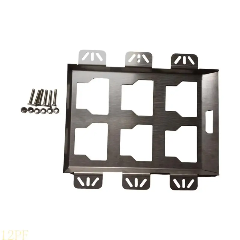 12PF Permanent Metal Tool Storage Mounting Structure For Workshop Vehicle Cabin Tradition Arrange
