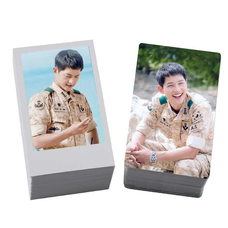 

Descendants Of The Sun Joong-ki Song Photo Mini Card Wallet Lomo Card Fans Collection Gift