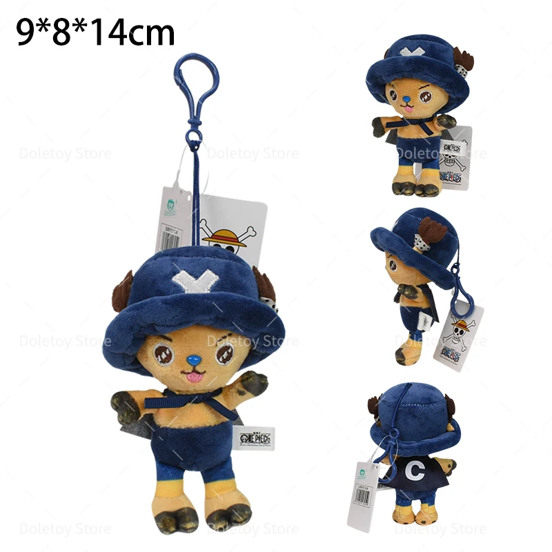14 Stile Einteiliger Plüsch-Schlüsselanhänger Puppe Luffy Tony Chopper Sabo Ace Blumen-Blumen-Frucht Weiches Stofftier Rucksack-Ornamente Spielzeug – Detail 10