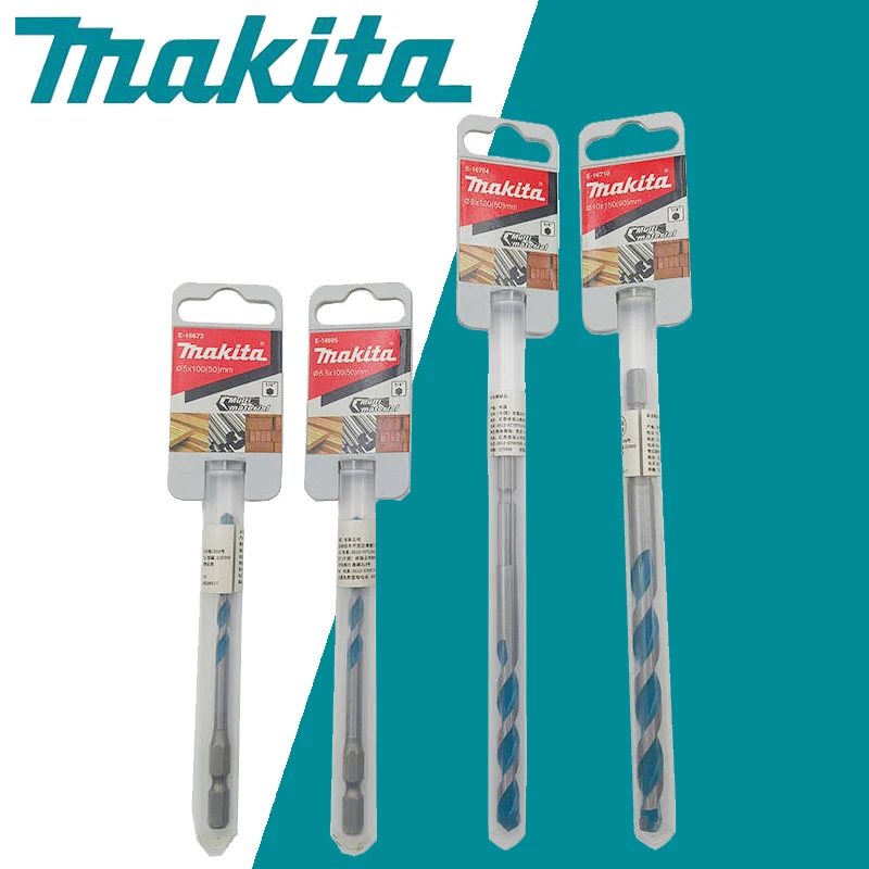 Makita Twist Drill Single Pack Woodworking Drilling Slotting High Speed Spiral High Hardness Durable Multifunctional Bit