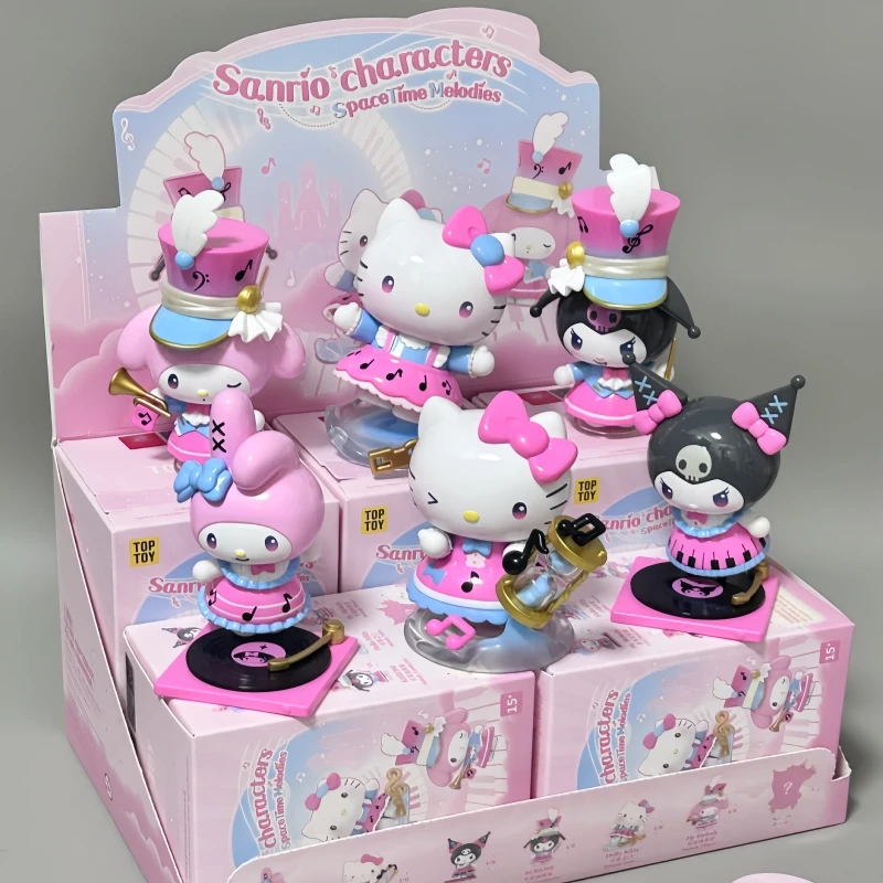 

High Quality TOPTOY Sanrio Chrono Sonata Series Mystery Box Figure Blind Box Toy Kawaii Anime Action Figure Caixa Caja In Stock