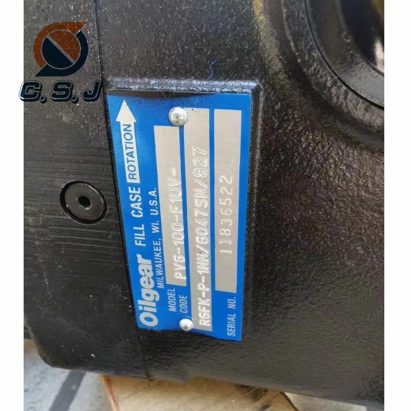 

Trade Assurance Oilgear PVG100 PVG48 PVG65 PVG75 PVG130 Series PVG-100-F1UV-RSEY Hydraulic Piston Pump