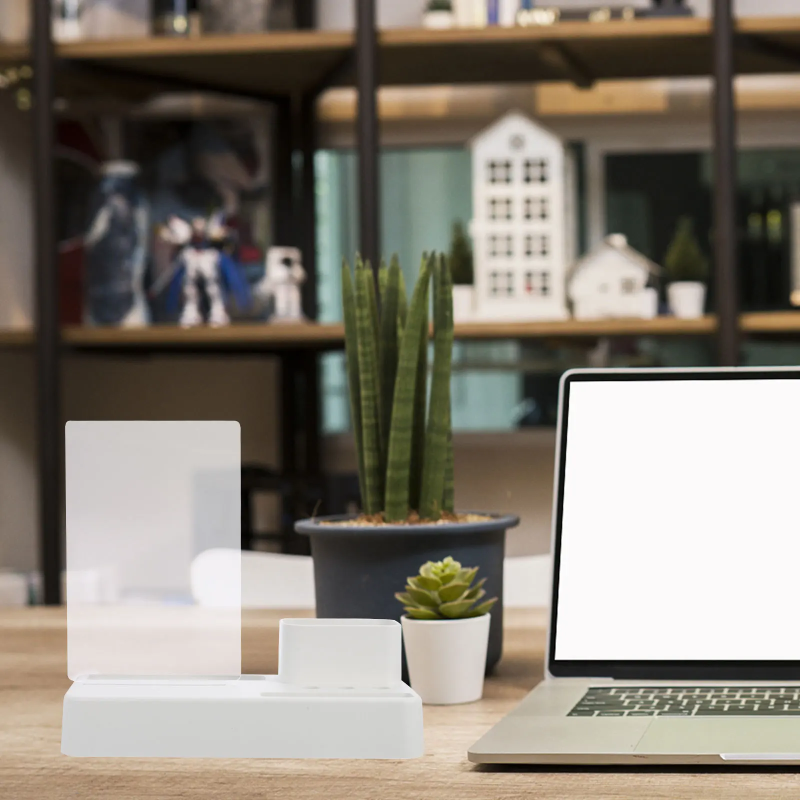 Акриловая доска для сообщений, прозрачная настольная доска для письма, доска для заметок для домашнего офиса, школы, кухни, свадьбы, вечеринки, подставка для вывески, органайзер