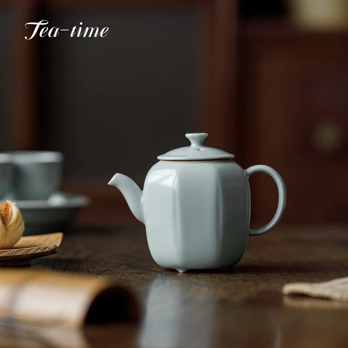 

Ru Kiln Kettle Chinese Ceramic Tea Brewing Kettle Puer Tea Jug Handmade Teapot With Filter Bowl Set Infuser Pot Ceremony Pots