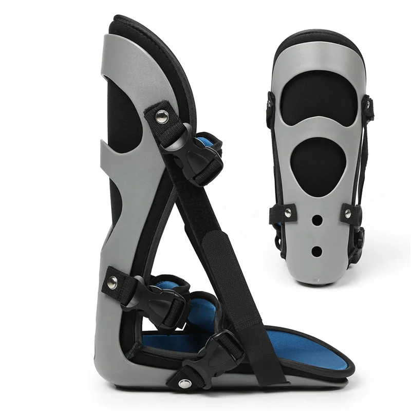 2X Fascite plantare Notte Stecca Supporto per il piede Boot Tendinite Brace per tendine fascia e polpaccio Stretching Tallone Osso S