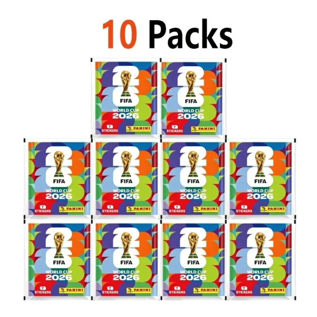 2026 Panini FIFA World Cup Soccer Sticker Album and Sticker Pack Limited Collectible Set Sports Memorabilia For Football Fans view 5