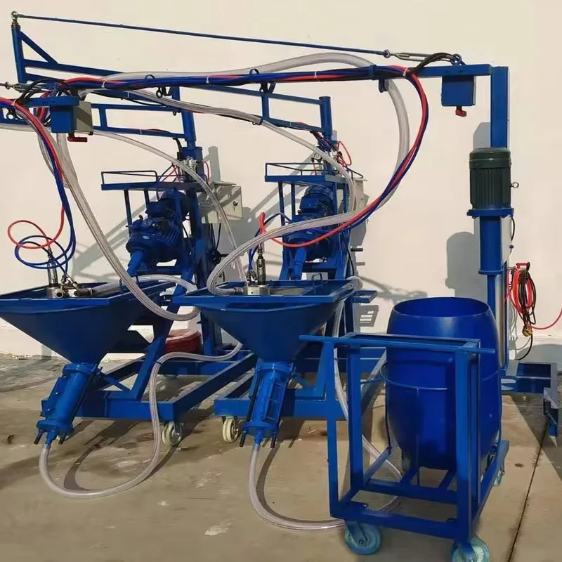 380V Automatic GRC Spraying Machine, High Pressure GRC Mortar Sprayer with 60L Hopper 20-40m Vertical Delivery for Construction
