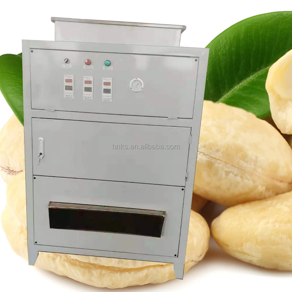 500kg/h Cashew Nut Shell Peel Machine Cashew Nut Skin Removing Machine Cashew Nut Production Machine