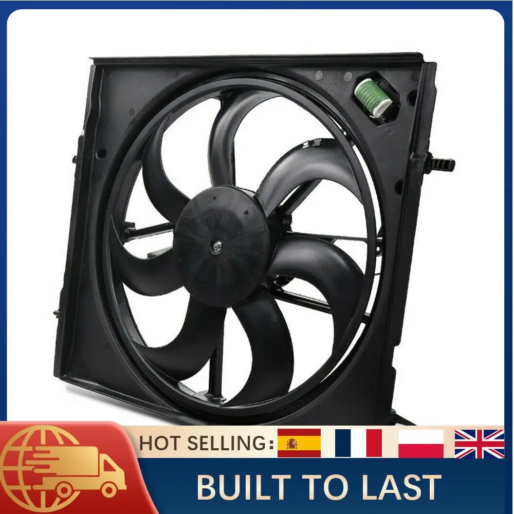 

214816MA0A вентилятор охлаждения радиатора в сборе для Nissan Rogue Sport 2017-2019 2,0 л детали кожуха вентилятора охлаждения двигателя