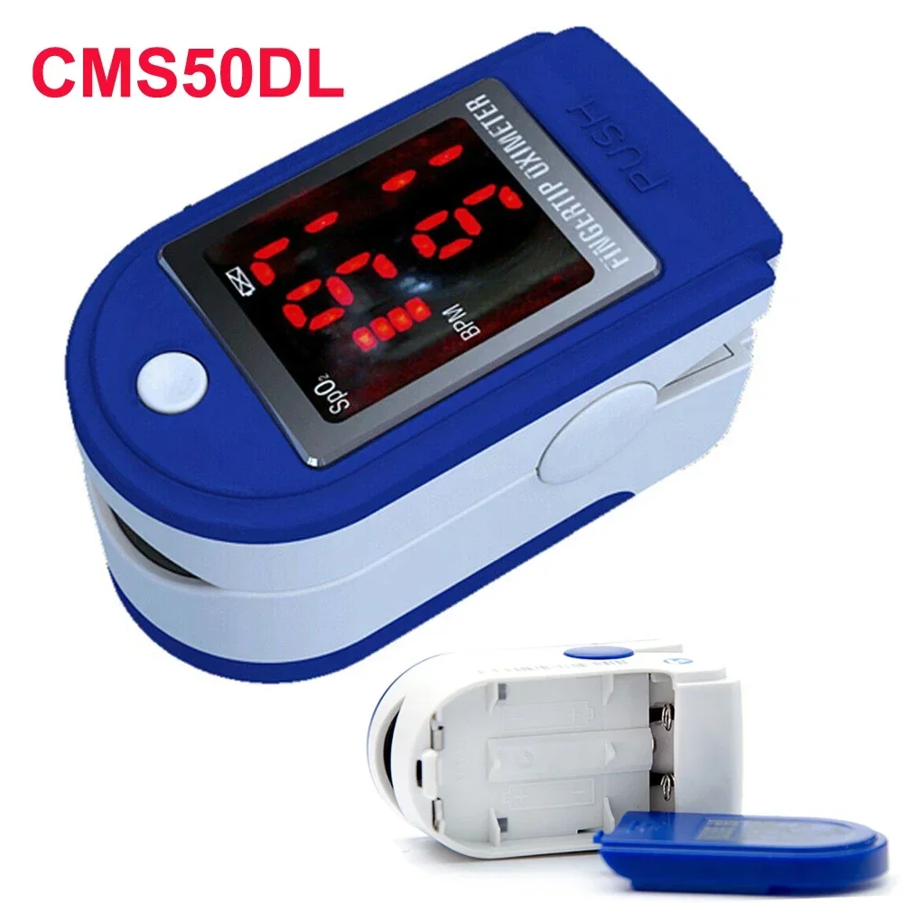 CONTEC CMS50DL Portable Finger Pulse Oximeter Medical Blood Oxygen Saturation Meter LED Heart Rate SPO2 Monitor oxímetro de puls