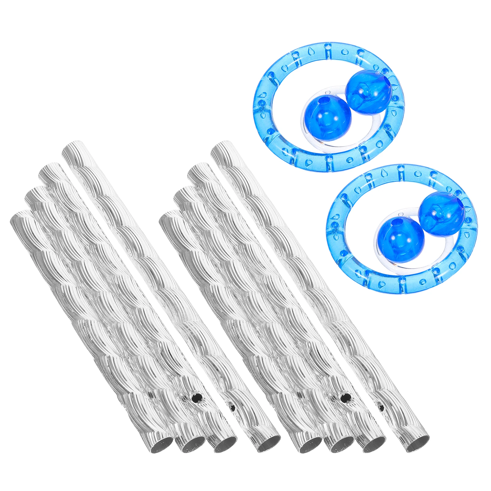 

Wind Chime Accessories 8mm Diameter Tubes Striker Beads Predrilled DIY Kit Decor Outdoor Hanging Projects